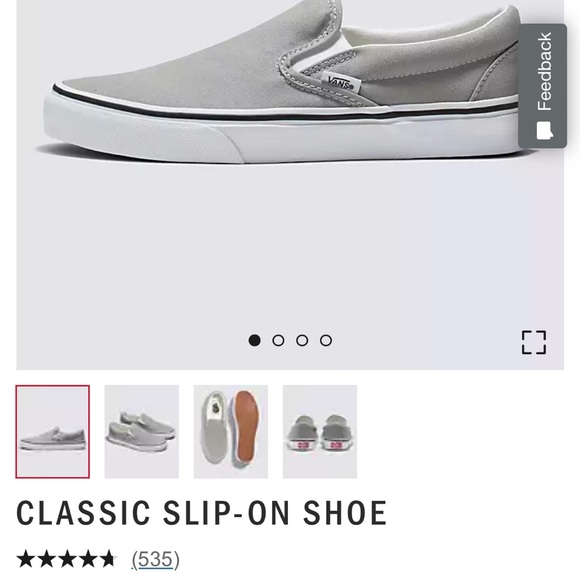 Men’s Vans - classic slip on, never worn - Picture 4 of 4